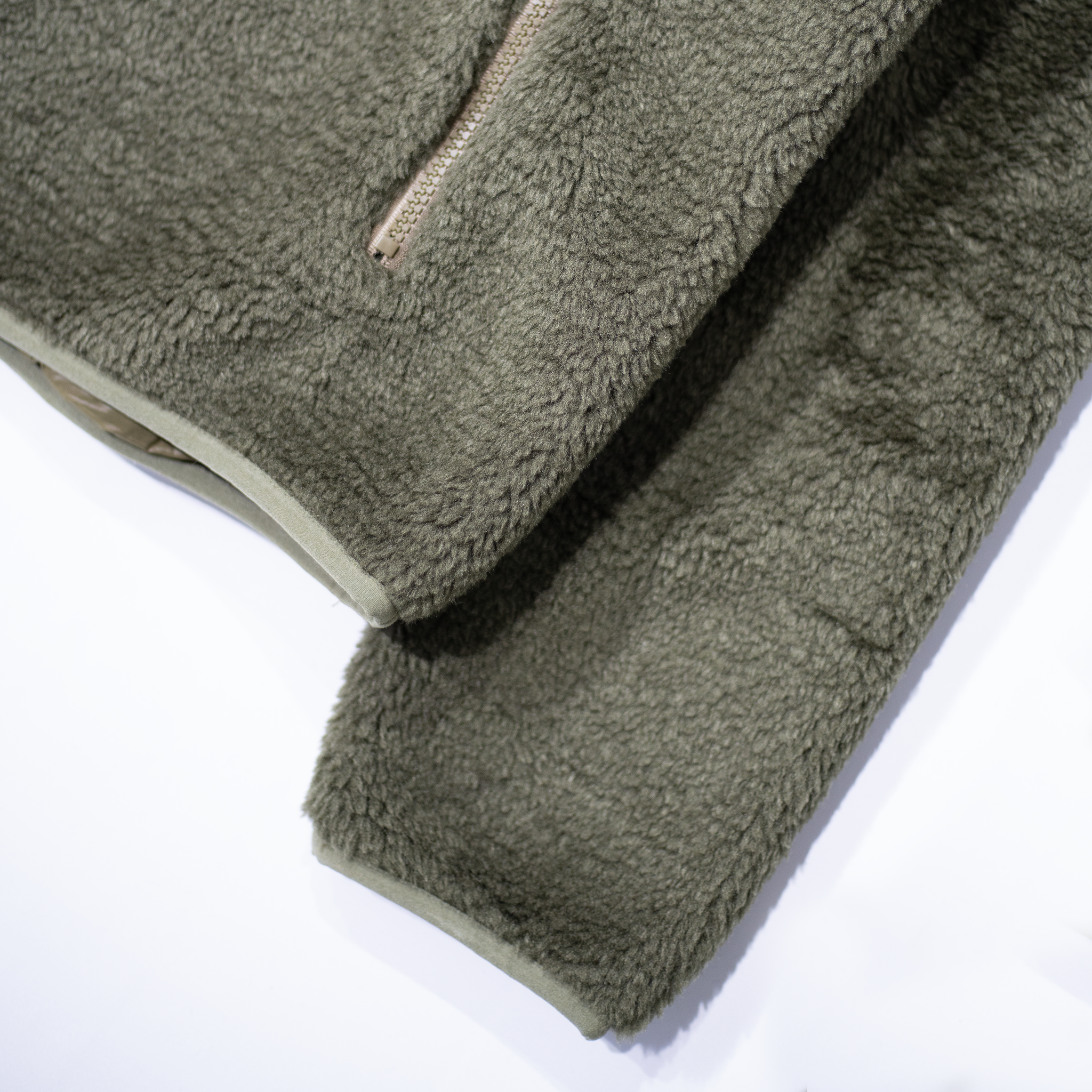 VOLEUR QUARTER ZIP UTILITY FLEECE (MOSS GREEN)