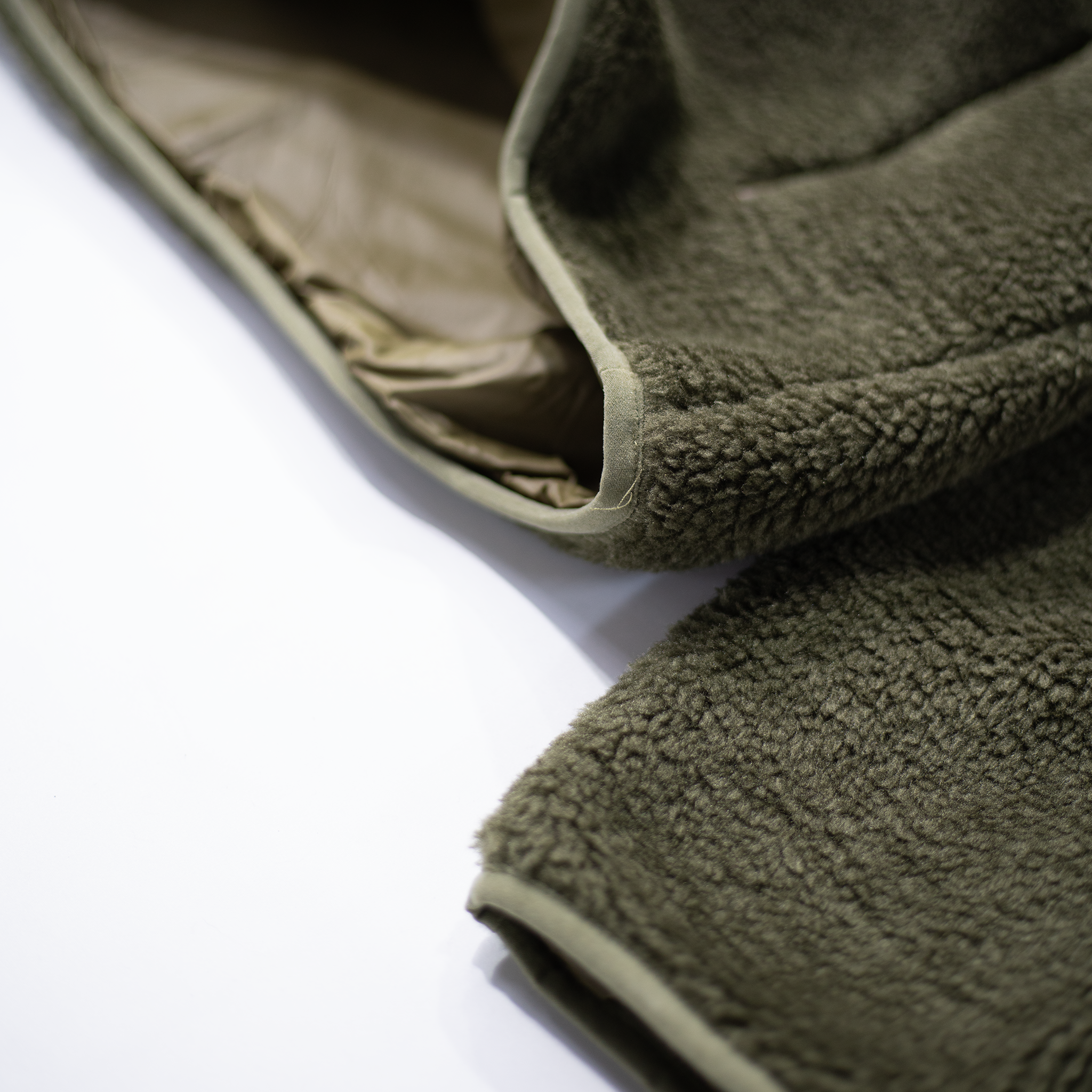 VOLEUR QUARTER ZIP UTILITY FLEECE (MOSS GREEN)