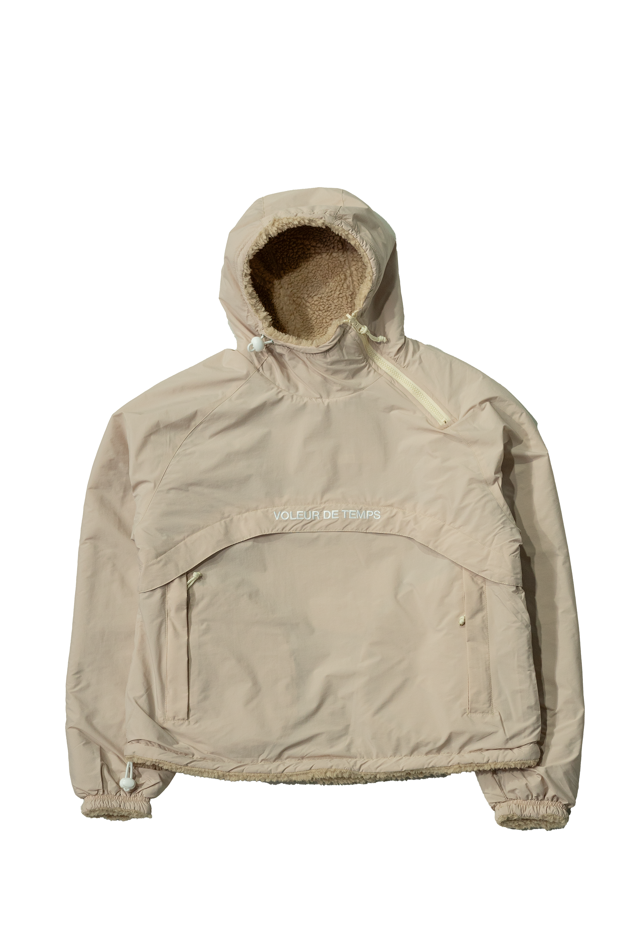 REVERSIBLE FLEECE JACKET (FAWN)