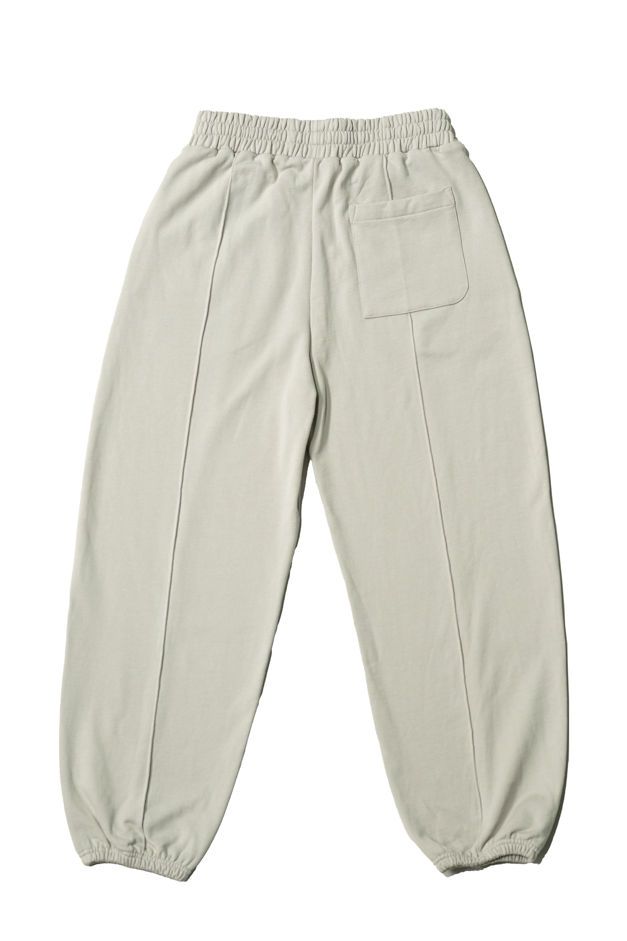 PLEATED SWEATPANTS (PAIL GREY)