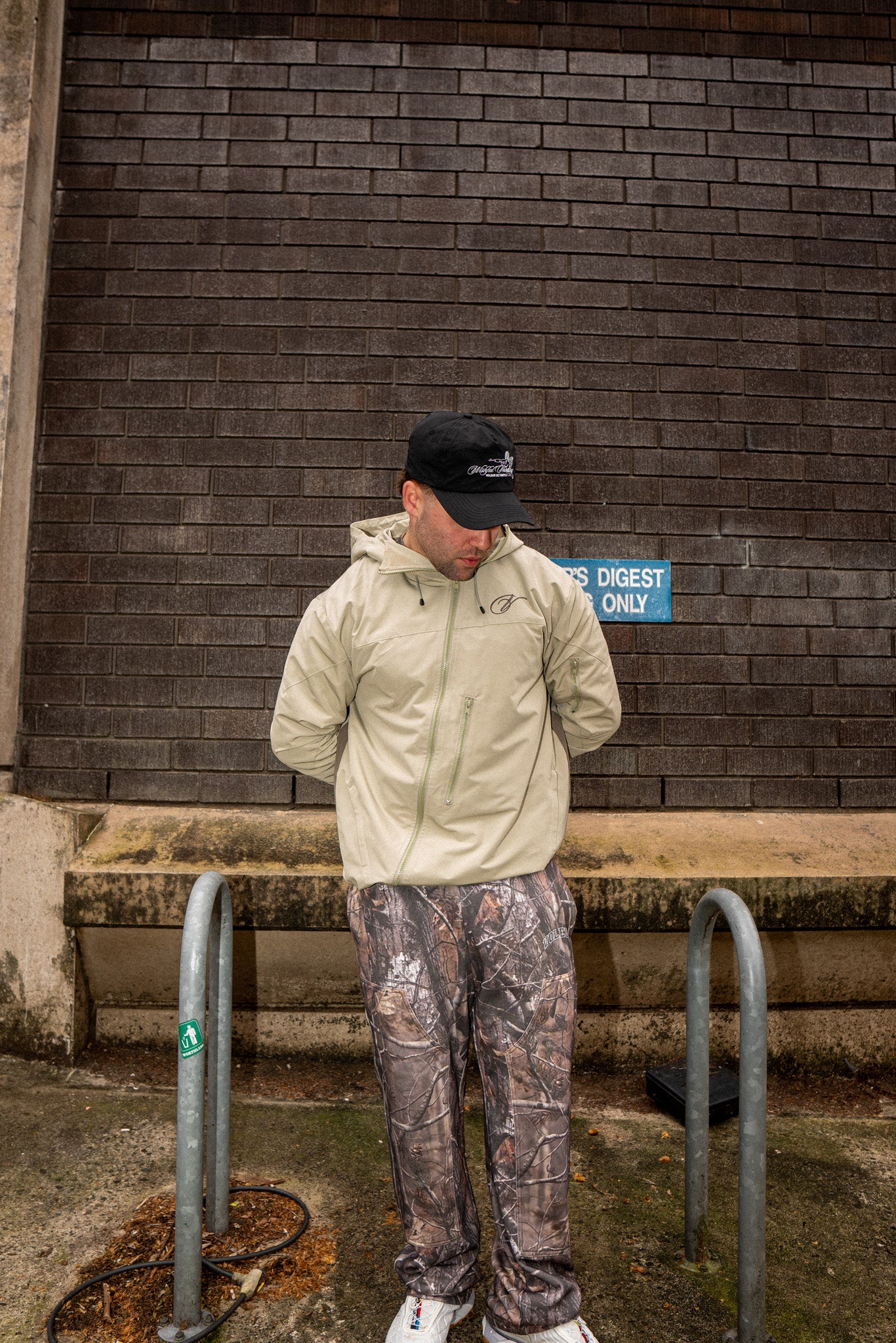 VOLEUR DOUBLE KNEE CARPENTER SWEATPANTS (CAMO)