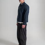 PLEATED EASY PANT - BLACK